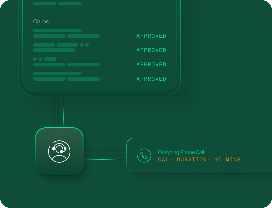 Concierge support cuts through the red tape—fewer prior authorizations, claim denials, and less time spent on hold. Employees can focus on getting care, not navigating systems.